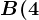 B(4; 0)