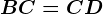 BC=CD