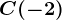 C(-2)