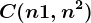 C(n+1, n^2)