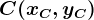 C(xC,yC)