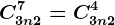 C3n+2^7=C3n+2^4