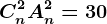 Cn^2+An^2=30