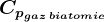 Cpgaz\: biatomic