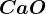 CaO