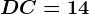 DC=14