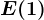 E(1)
