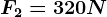 F2=320N