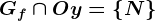 Gf\cap Oy=\left\N\right\