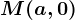 M(a,0)
