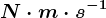 N\cdot m\cdot s^-1