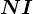 NI