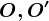 O, O'