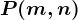 P(m,n)