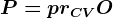 P=prCVO