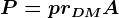 P=prDMA
