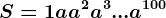 S= 1+a+a^2+a^3+...+a^100
