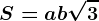 S=a+b\sqrt3