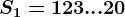S1=1+2+3+...+20