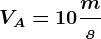 VA=10\fracms