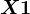 X+1