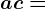 formula