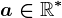 a\in \mathbbR+^*