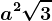 a^2+\sqrt3