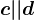 c||d