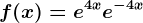 f(x)=e^4x+e^-4x
