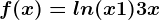 f(x)=ln(x+1)+3x