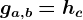 ga,b=hc