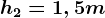 h2=1,5m