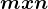 mx+n