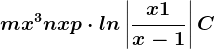 mx^3+nx+p\cdot ln\left | \fracx+1x-1 \right |+C