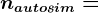 nautosim=