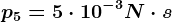 p5=5\cdot 10^-3N\cdot s