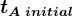 tA\: initial