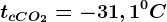 tcCO2=-31,1^0C