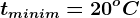 tminim=20^oC