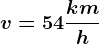 v=54\frackmh