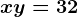 x+y=32