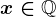 x\in \mathbbQ