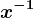 x^-1