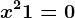 x^2+1=0