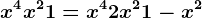 x^4+x^2+1=x^4+2x^2+1-x^2