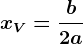 xV=\fracb2a